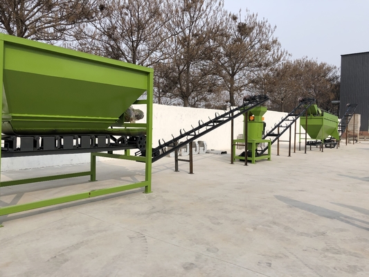 1〜8t/h 容量 オーガニック肥料の製造設備