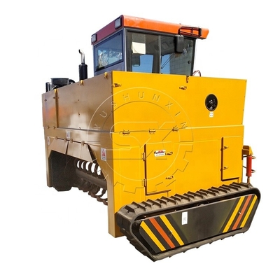 85hp 動物肥料 堆肥 ターナー 機械 50m / h 肥料生産設備