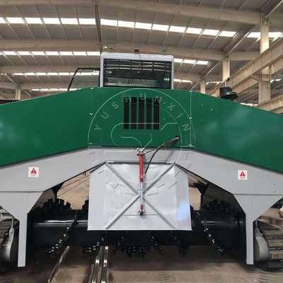 2500KG プロフェッショナル 発酵 鶏糞 自動 堆肥 トナー 肥料 ブレンド 機