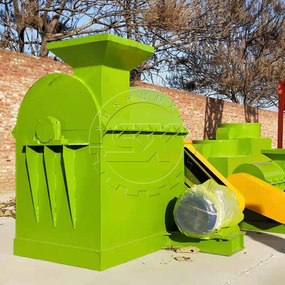 オーガニック肥料の生産のための800KG 簡単な操作鶏糞粉砕機