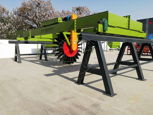 有機肥料 低エネルギー消費 輪型 農場用コンポストターナー 10000KG