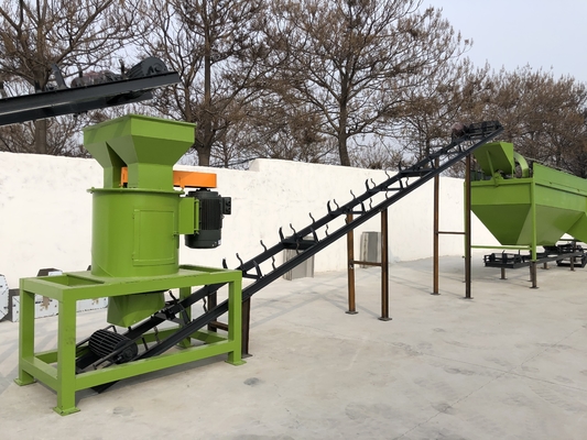 3-5t/h 牛糞粉砕機 有機肥料の生産ラインの電圧オプション