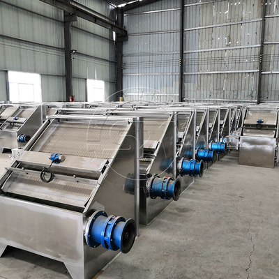 農地肥料分離機 YSX 傾斜スクリーン 40 m3/h 容量の固体液体分離機
