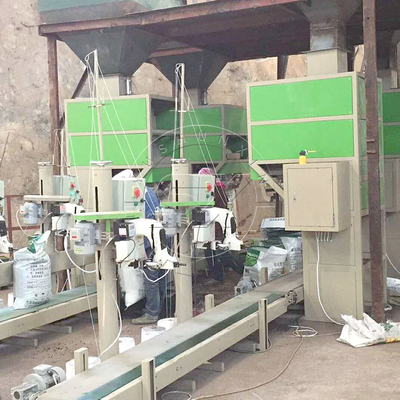 25kg 50kg 肥料包装機 高生産性でコンシスト2 縫製袋設計