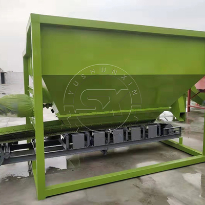 肥料の生産ラインを 強化する 2.5kWの ローダー型フィッダー