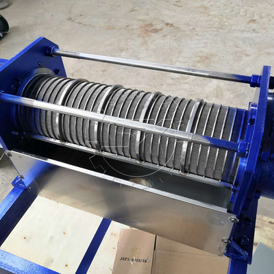 7kw 固体液体分離器 脱水器 ホッパー型 抽出型 容量が高い