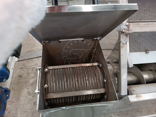 高傾斜スクリーンスピラル分離機 20m3/h 農場 有機肥料の生産