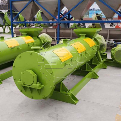 有機肥料の湿粒化機 1~6t/h 容量,5100KG 重量