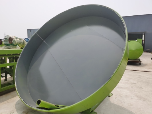 鶏の廃棄物有機肥料製造工場のための1~2t/hディスク粒化機