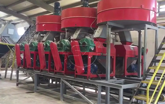 有機肥料ペレット機 容量1〜6t/h 双ロール挤出粒機
