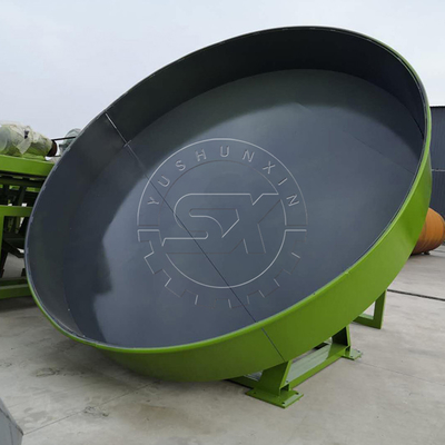 肥料ディスク粒化機 鶏糞便のペレット化 体重KG 1200