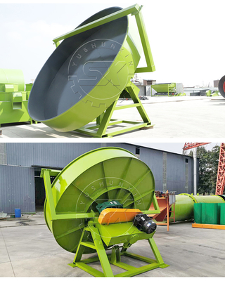 鶏糞肥料の生産のためのグラナレーター機械型YSXディスクグラナレーター