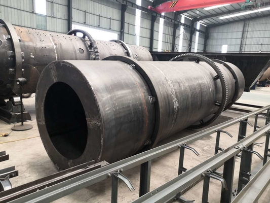 1〜6t/h 容量 ユーレア肥料の粒子を塗装する機械