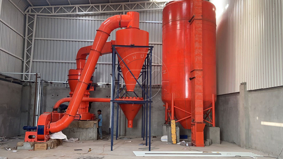 55kW パワーストーン粉末磨き機 生産工場ライン