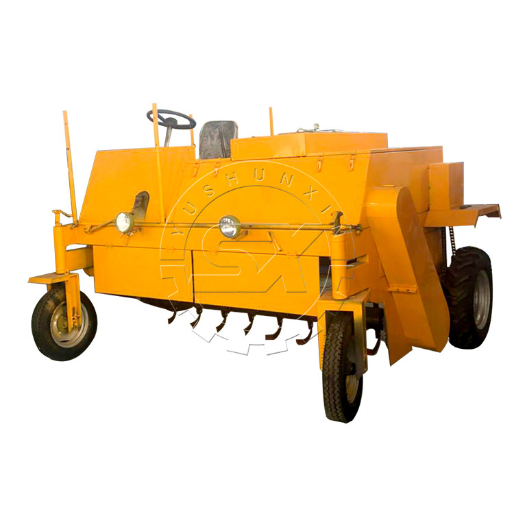 YSX 快速堆肥化のための堆肥ターナー 作業速度 7.5-8m/min 400-500m3/h